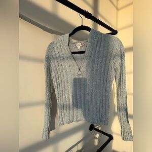 Free People zip-up sweater, TAGS ON 😁